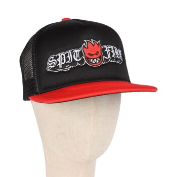 Spitfire Old E Drop Bighead Trucker Cap - Black/Red