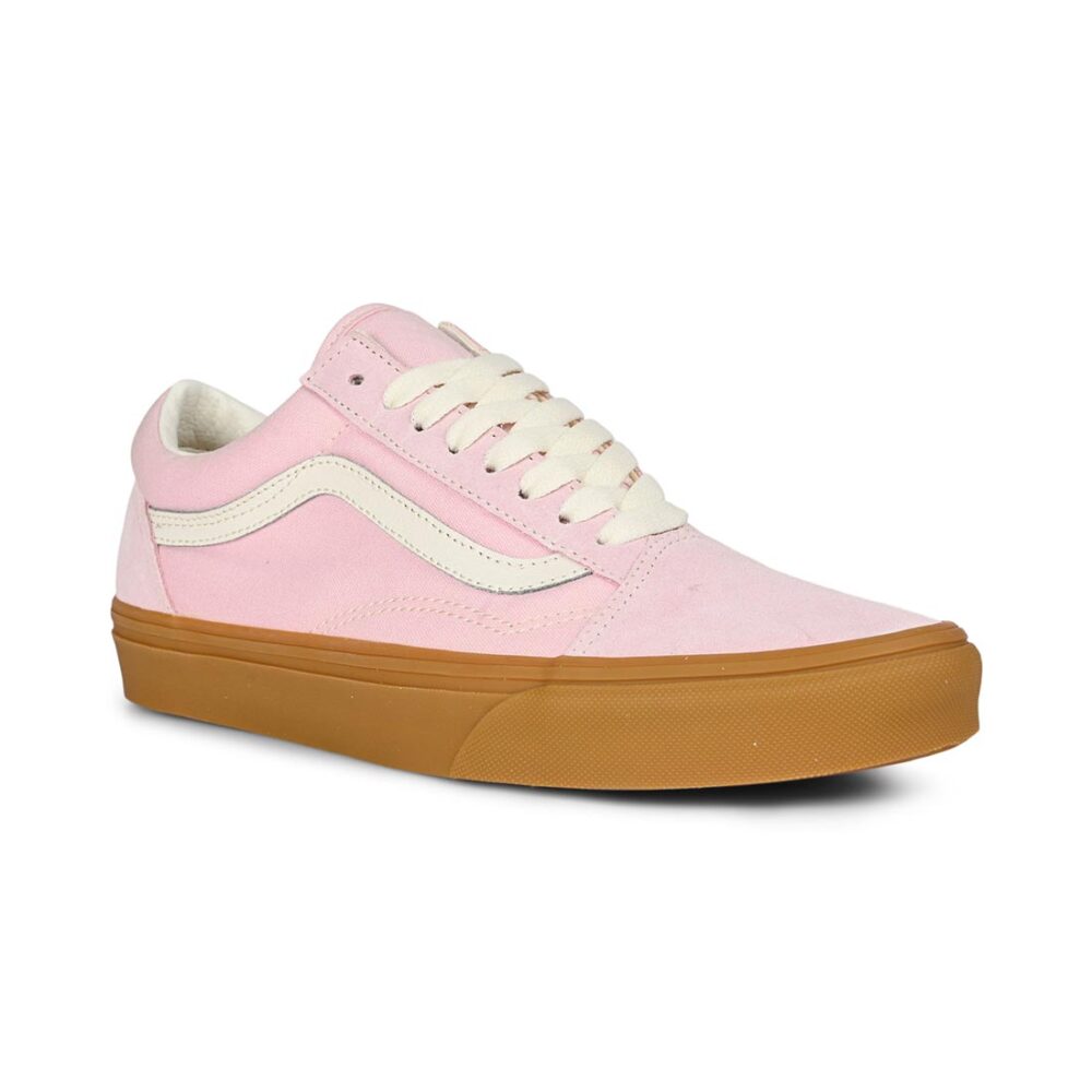 Vans Classic Old Skool Skate Shoes - Pink/Gum
