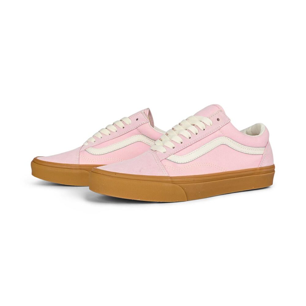Vans Classic Old Skool Skate Shoes - Pink/Gum