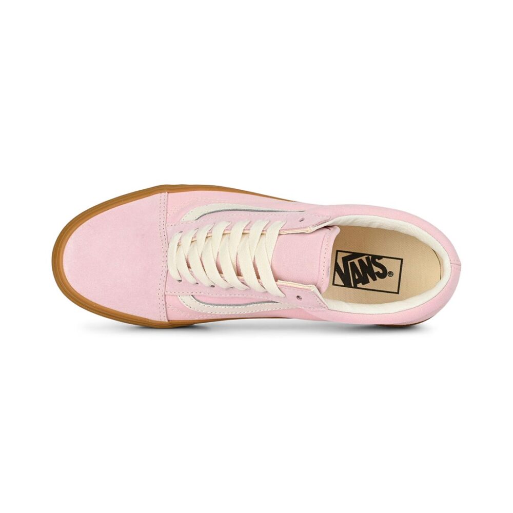 Vans Classic Old Skool Skate Shoes - Pink/Gum
