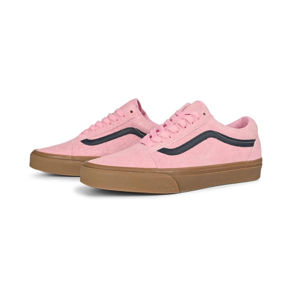Vans Classic Old Skool Skate Shoes - Pink/Navy