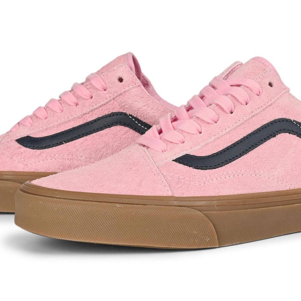Vans Classic Old Skool Skate Shoes - Pink/Navy