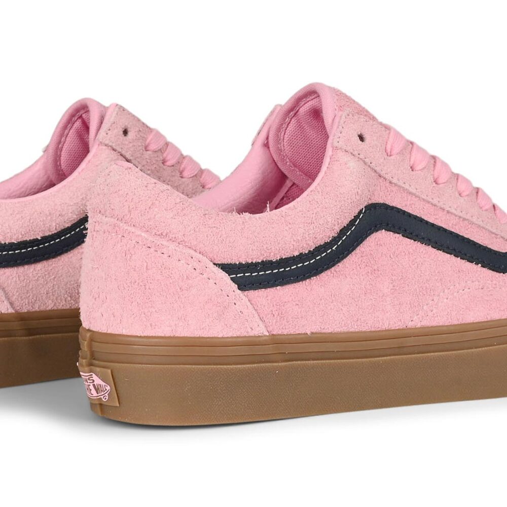 Vans Classic Old Skool Skate Shoes - Pink/Navy