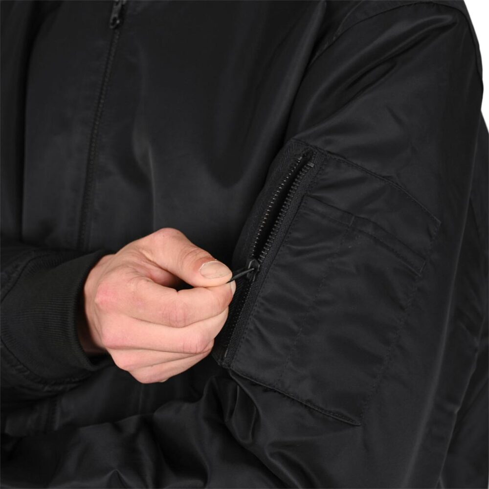 Vans Copley Bomber Jacket - Black/Burnt Gold