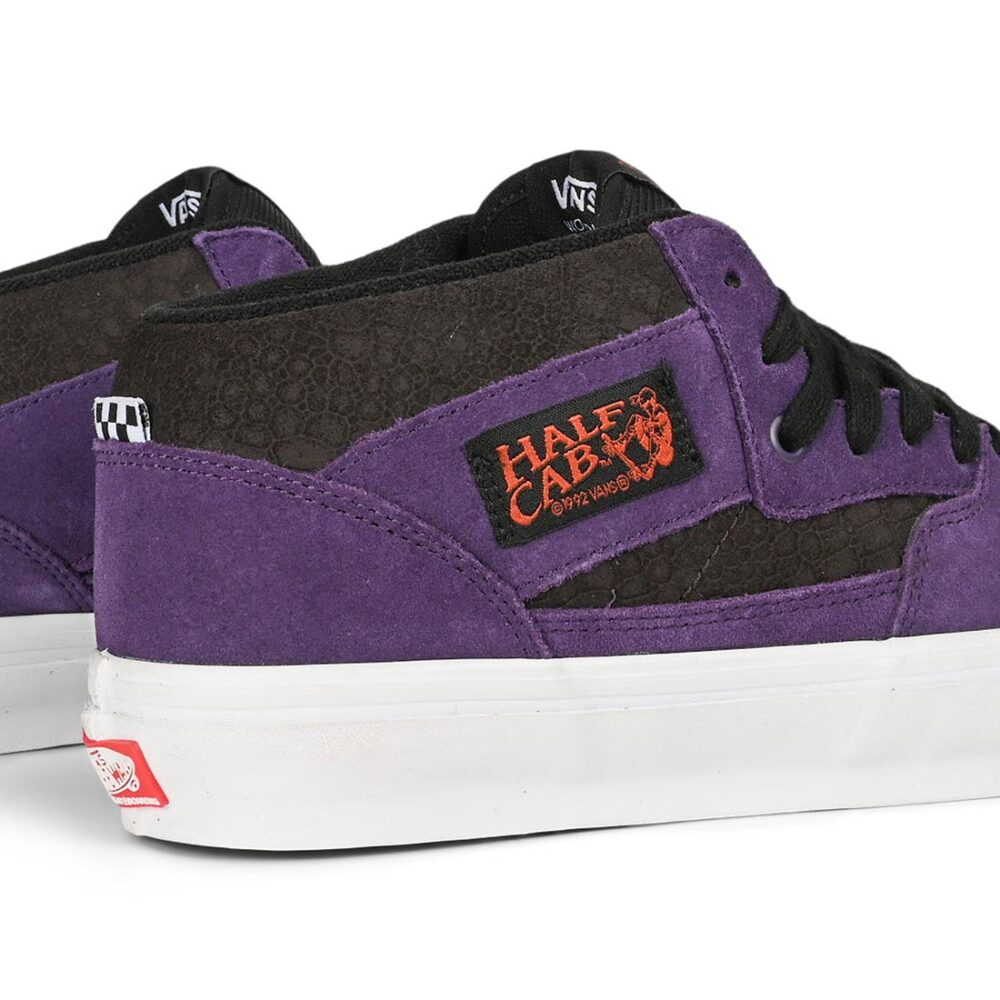 Vans Half Cab Skate Shoes - Croc/Grape