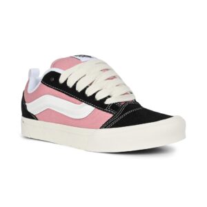 Vans Knu Skool Skate Shoes - Black/Pink