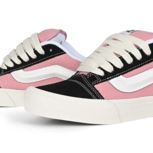 Vans Knu Skool Skate Shoes - Black/Pink