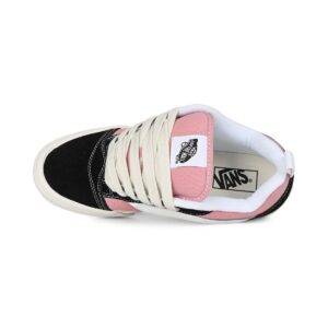 Vans Knu Skool Skate Shoes - Black/Pink