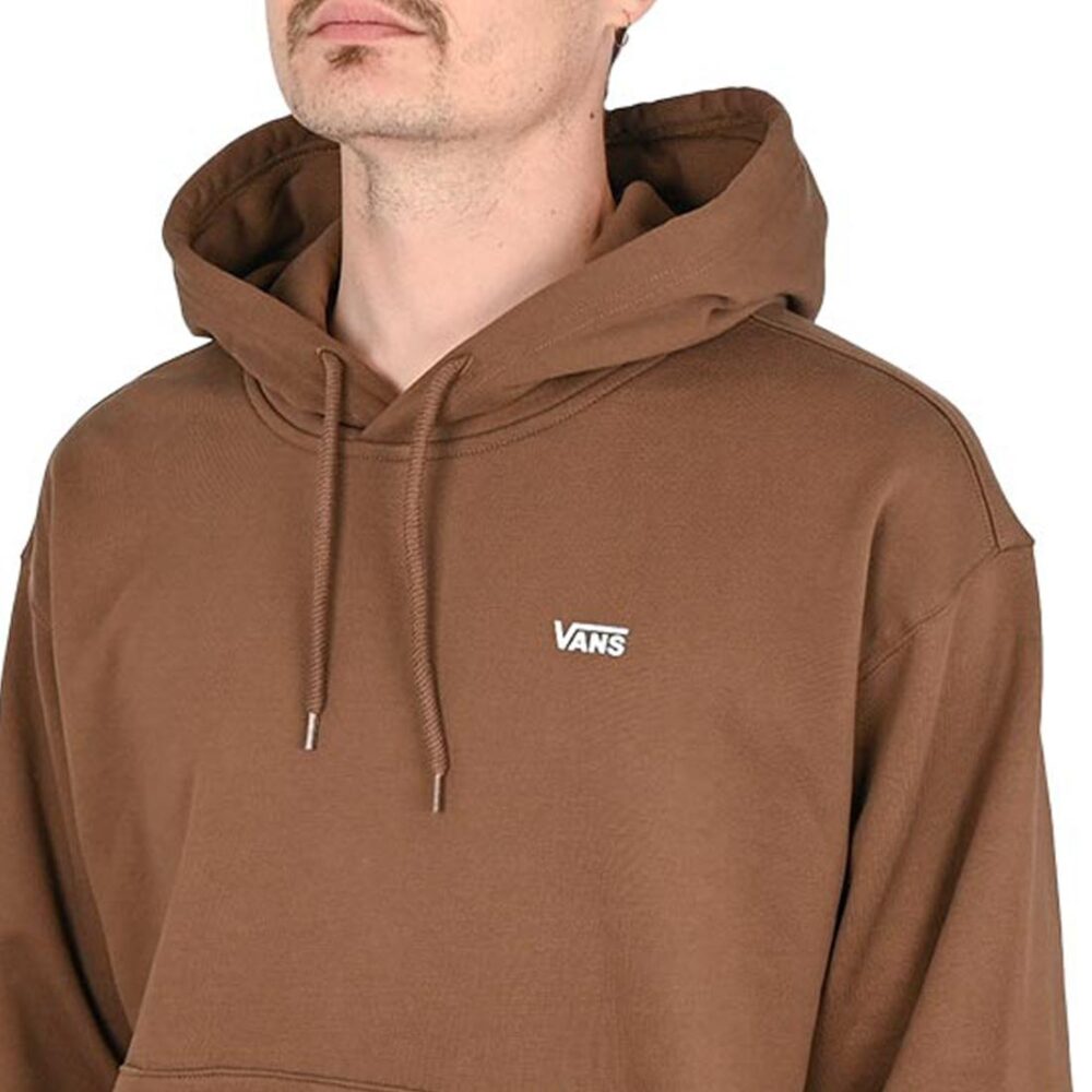 Vans Left Chest Pullover Hoodie - Vintage Cocoa