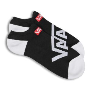 Vans No Show Ankle Socks 3 Pack - Black