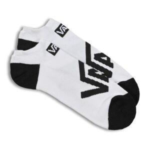 Vans No Show Ankle Socks 3 Pack - White