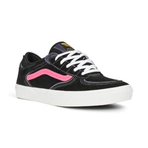 Vans Rowley Pro Skate Shoes - Black/Pink