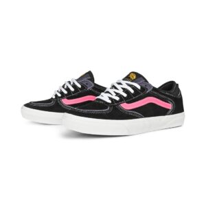 Vans Rowley Pro Skate Shoes - Black/Pink