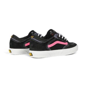 Vans Rowley Pro Skate Shoes - Black/Pink