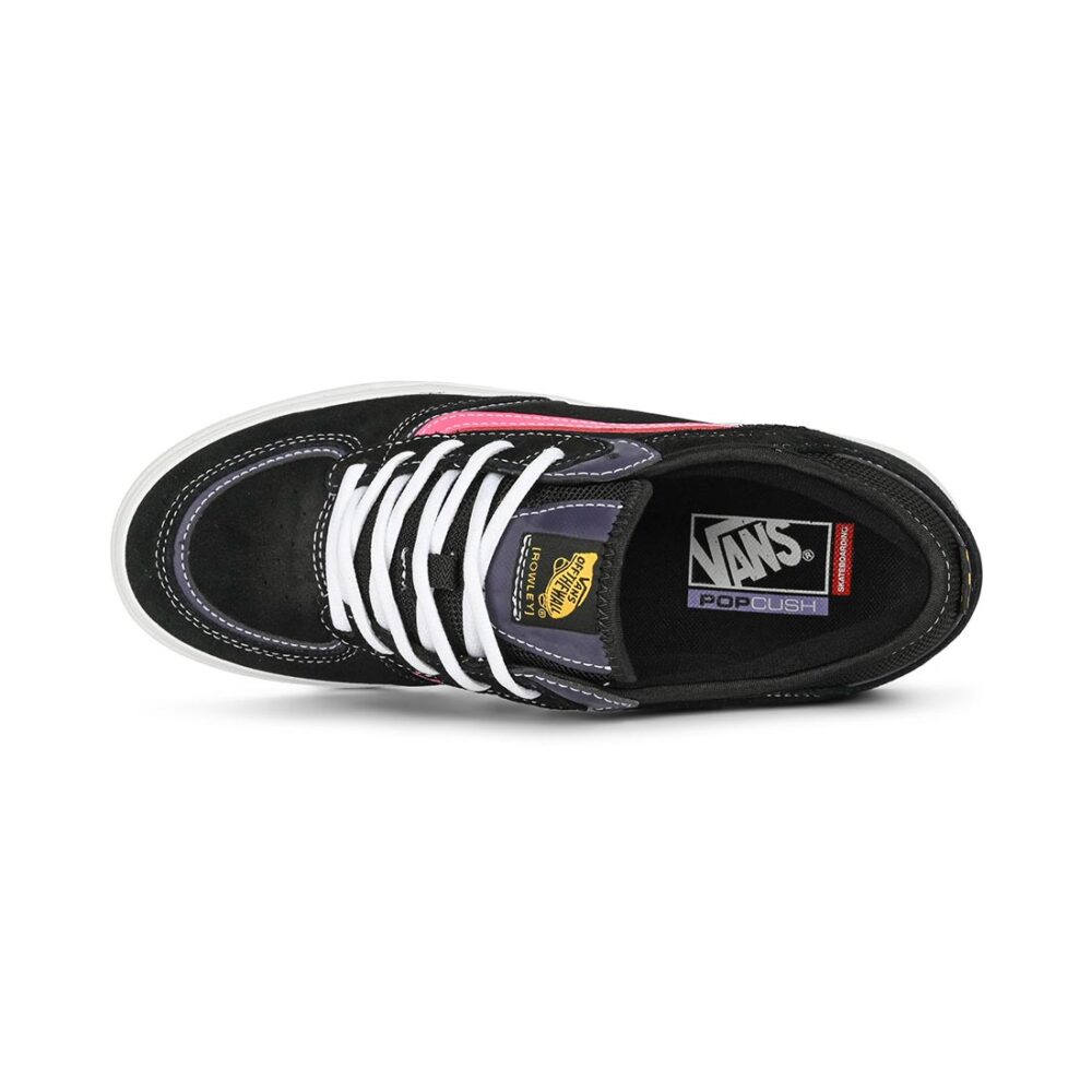 Vans Rowley Pro Skate Shoes - Black/Pink