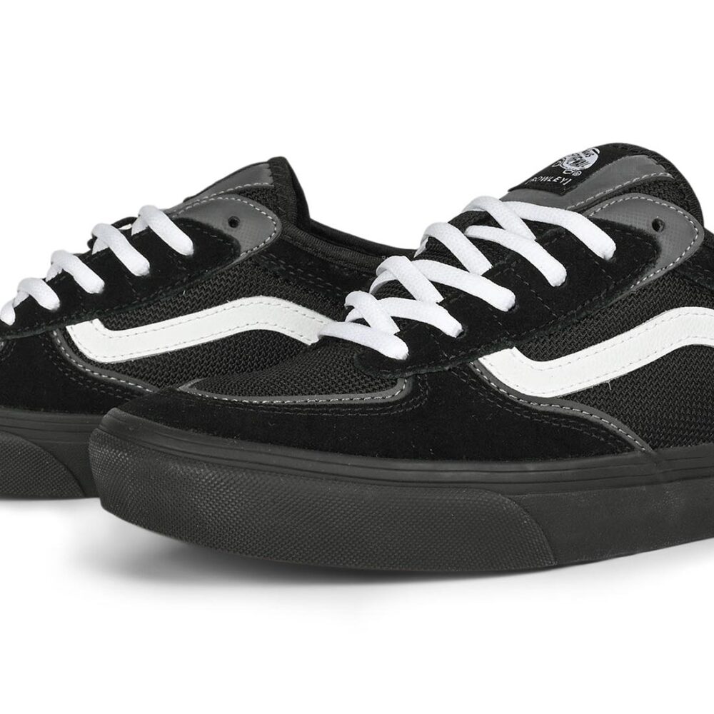 Vans Rowley Pro Skate Shoes -Black/White/Black