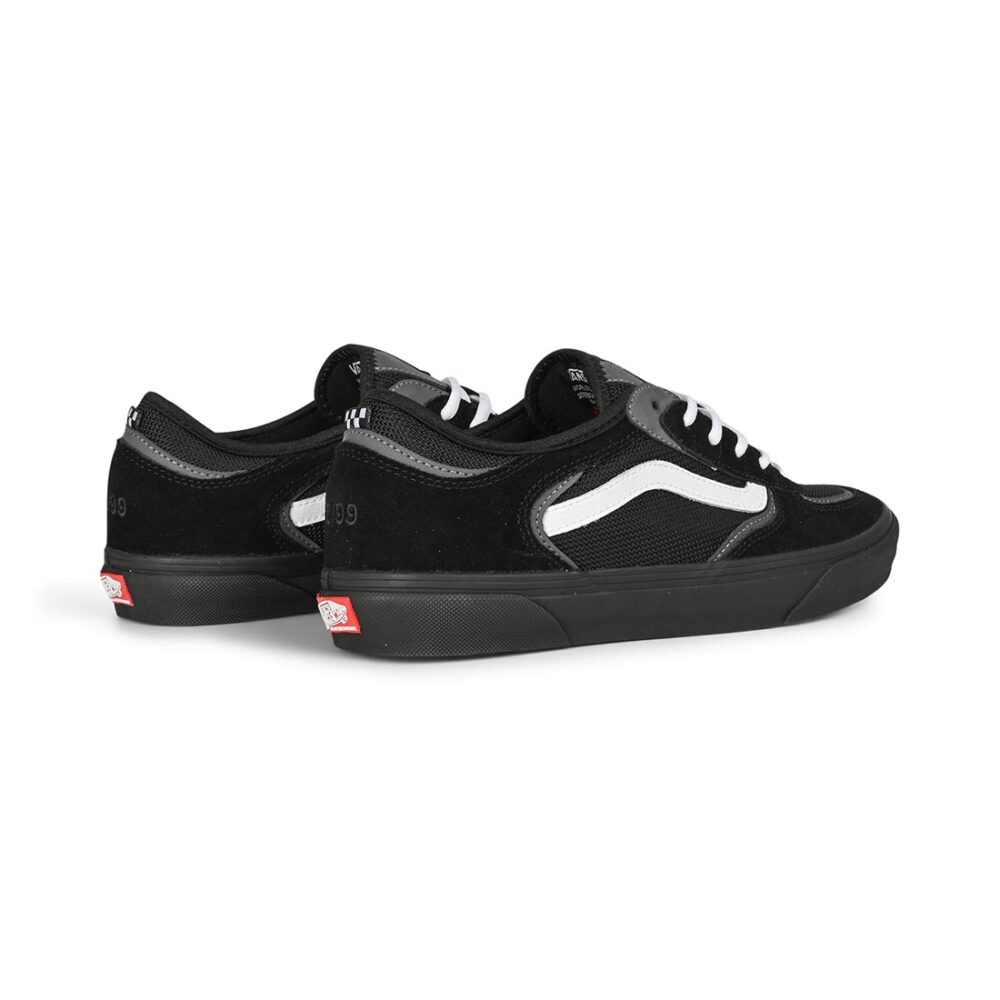 Vans Rowley Pro Skate Shoes -Black/White/Black
