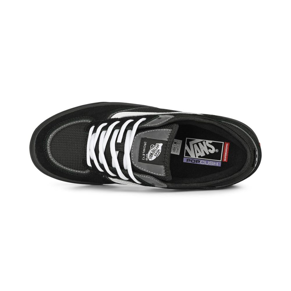 Vans Rowley Pro Skate Shoes -Black/White/Black