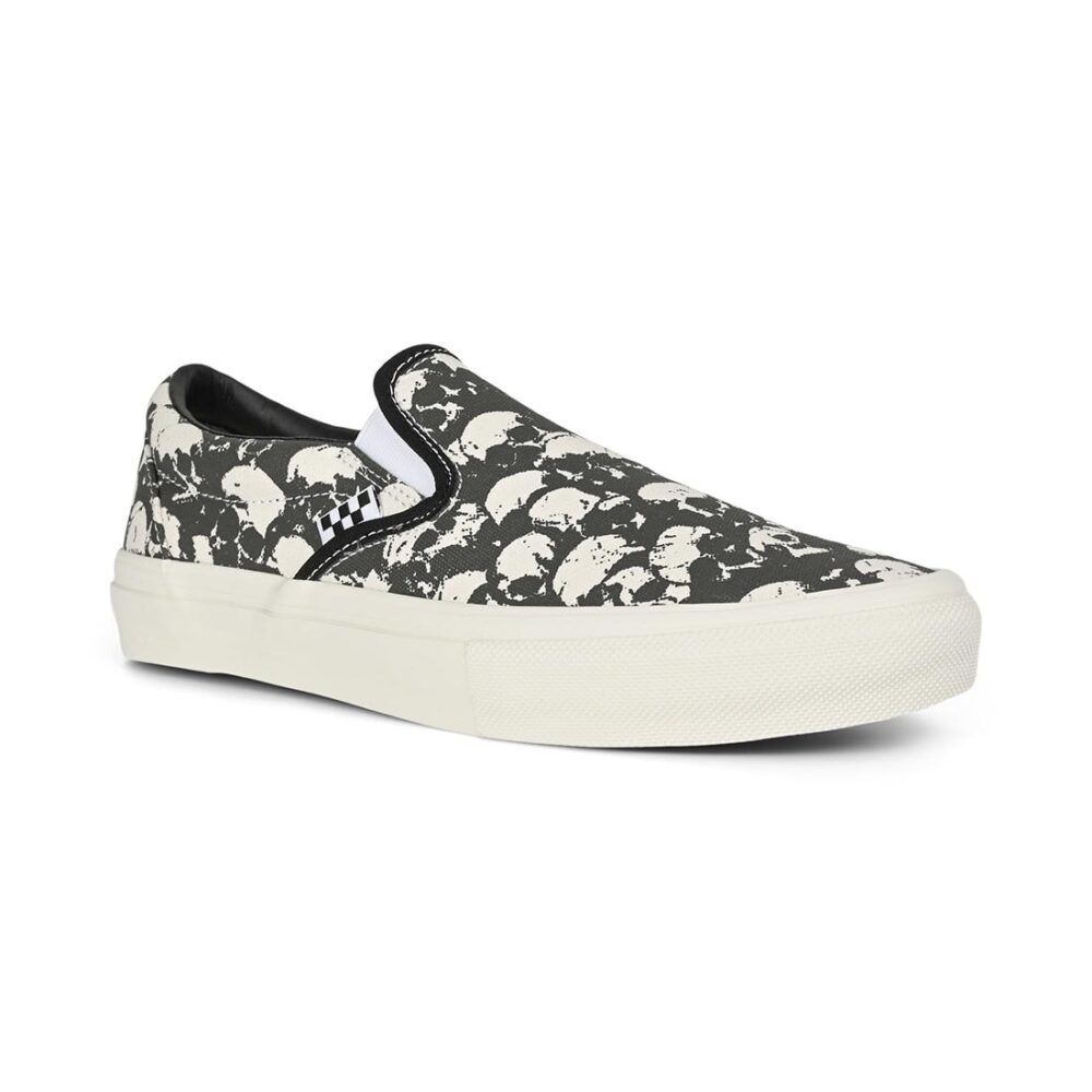 Vans Slip-On Pro Skate Shoes - Skull Pile