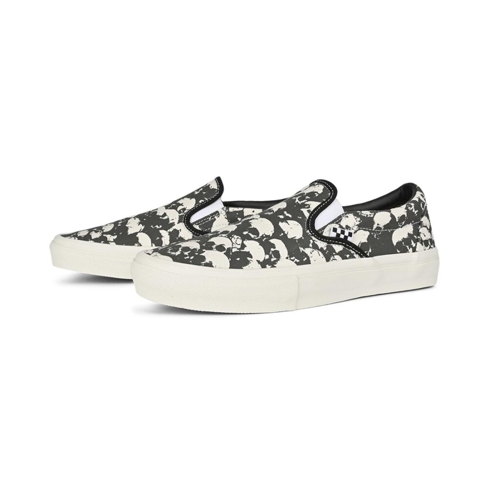 Vans Slip-On Pro Skate Shoes - Skull Pile