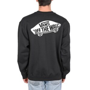 Vans Style 76 II Loose Crew Sweater - Black/White