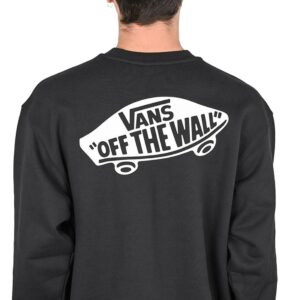 Vans Style 76 II Loose Crew Sweater - Black/White