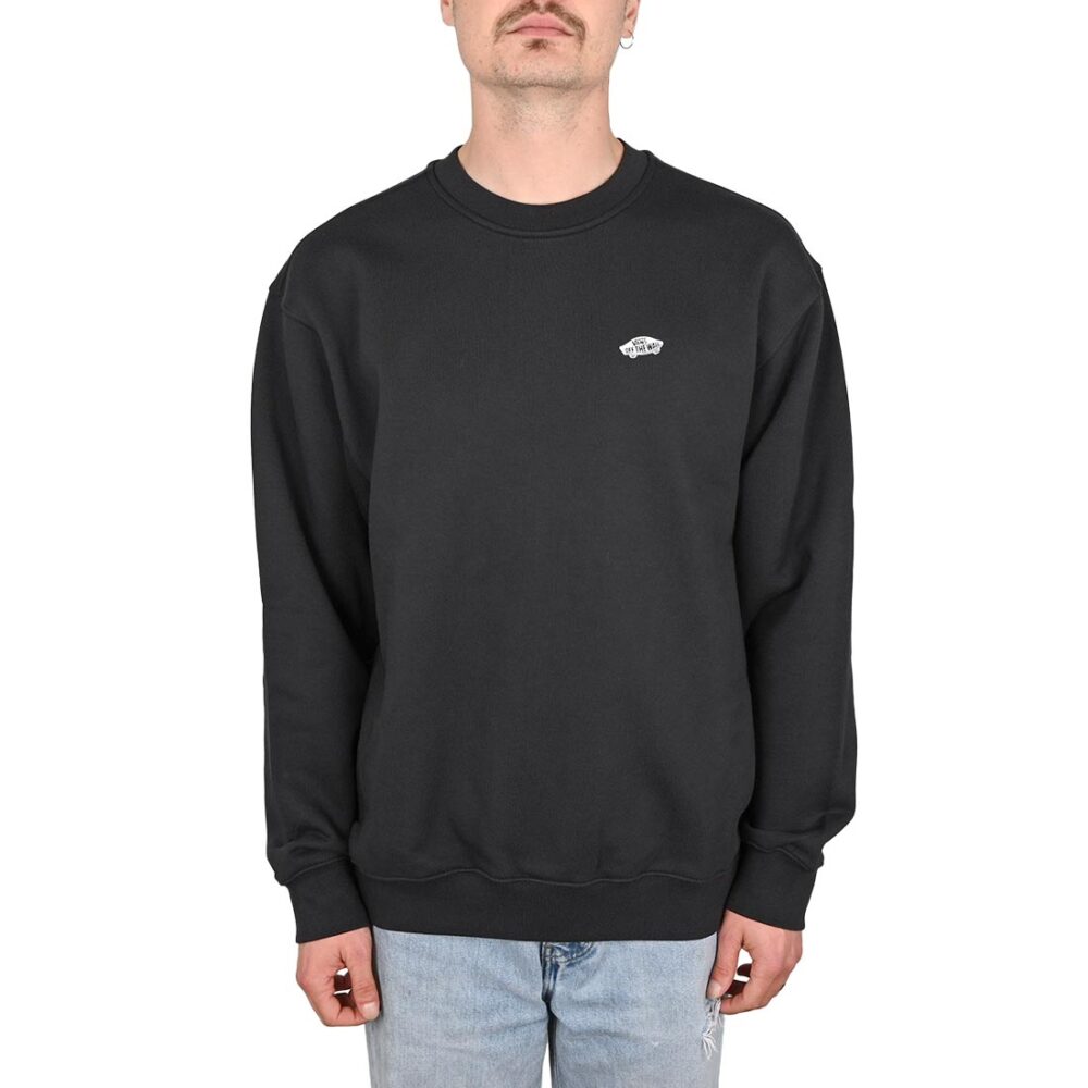 Vans Style 76 II Loose Crew Sweater - Black/White