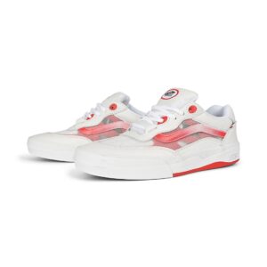 Vans Wayvee Skate Shoes - White/Red