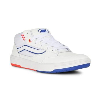 Vans Zahba Mid Skate Shoes - Athletic White/Multi