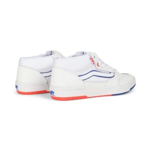 Vans Zahba Mid Skate Shoes - Athletic White/Multi