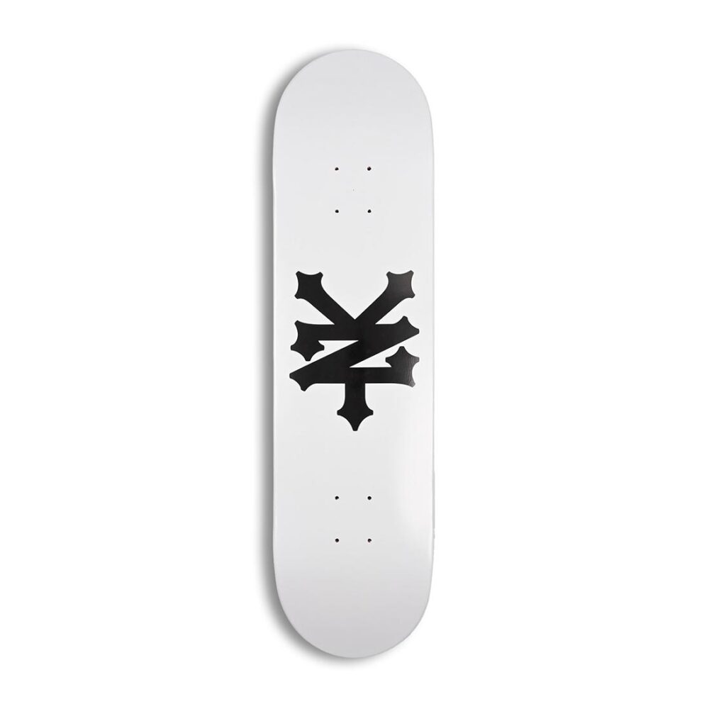 Zoo York OG 95 Crackerjack Skateboard Deck - White/Black