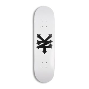 Zoo York OG 95 Crackerjack Skateboard Deck - White/Black