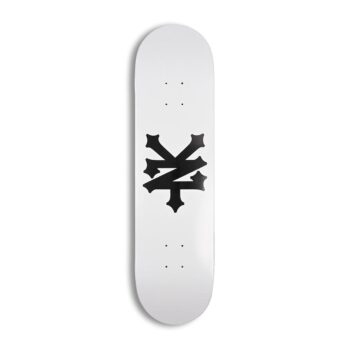 Zoo York OG 95 Crackerjack Skateboard Deck - White/Black
