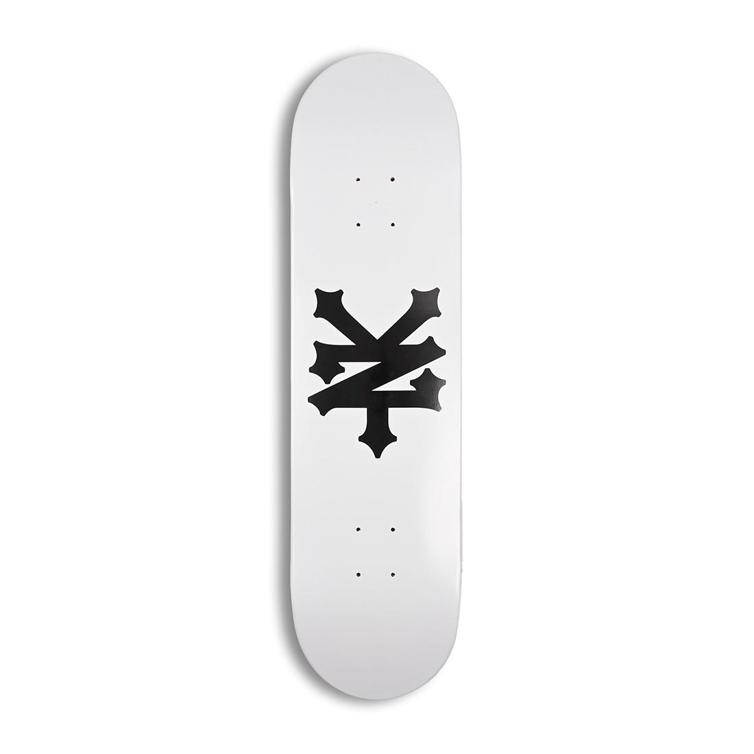 Zoo York OG 95 Crackerjack Skateboard Deck - White/Black -  8.125" Wide