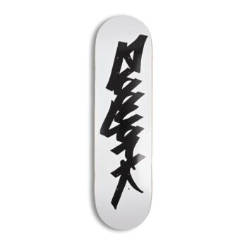 Zoo York OG 95 Tag Skateboard Deck - White/Black