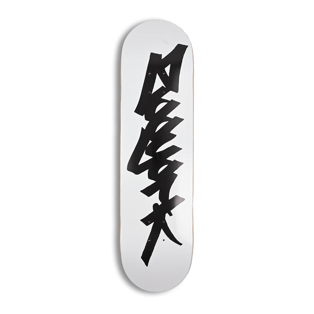 Zoo York OG 95 Tag Skateboard Deck - White/Black -  8.25" Wide