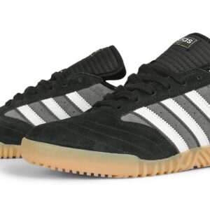 Adidas Busenitz Indoor Super Skate Shoes - Black/Crystal White/Grey