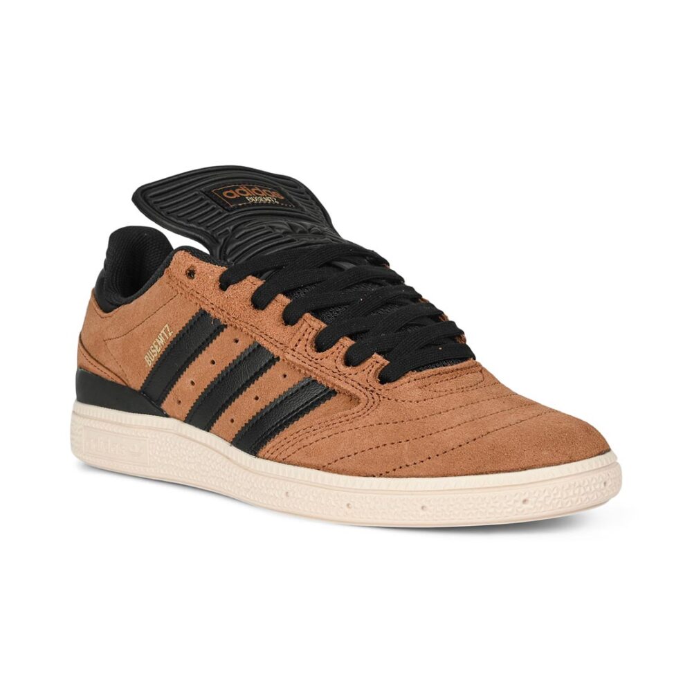 Adidas Busenitz Skate Shoes - Brown/Core Black/Chalk White