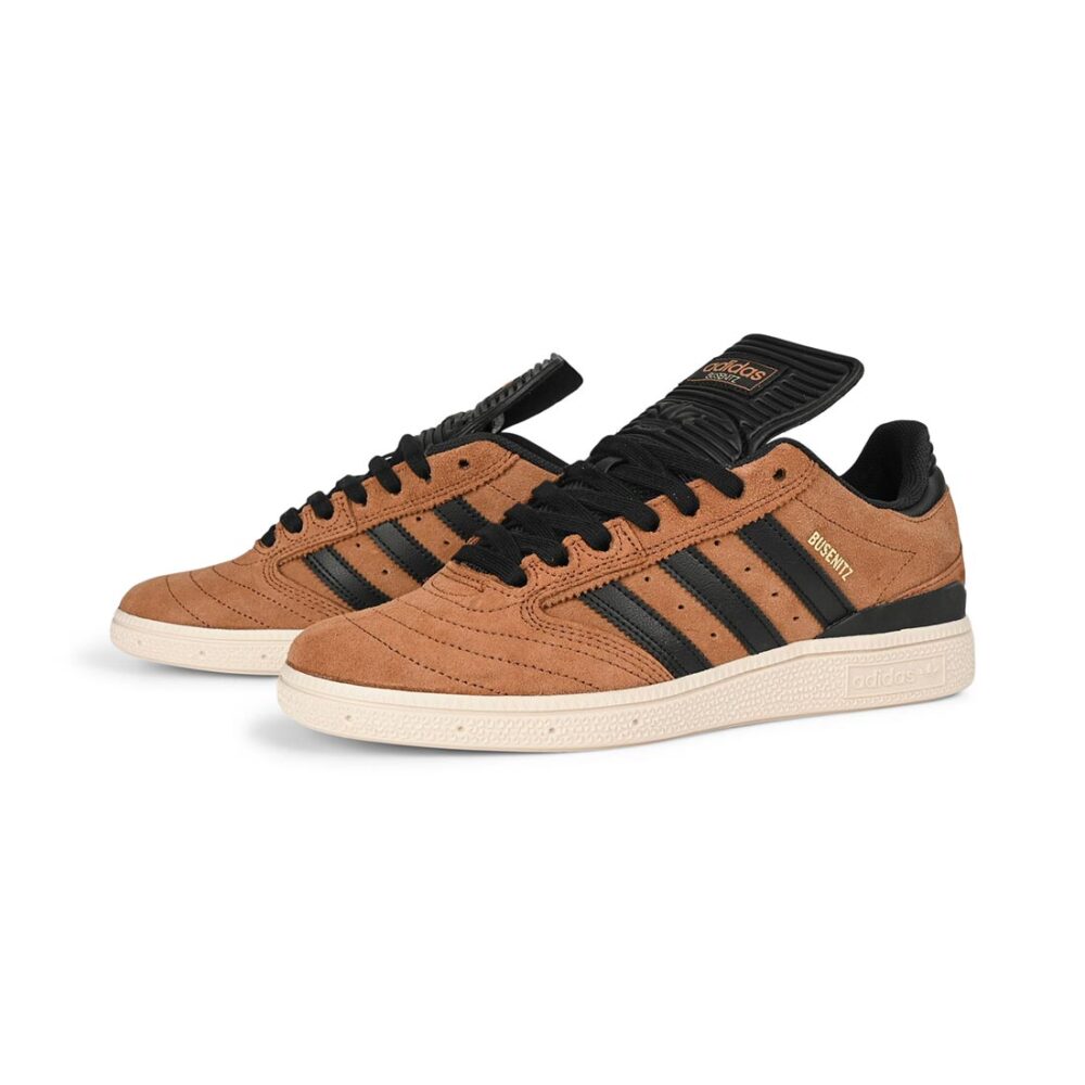 Adidas Busenitz Skate Shoes - Brown/Core Black/Chalk White