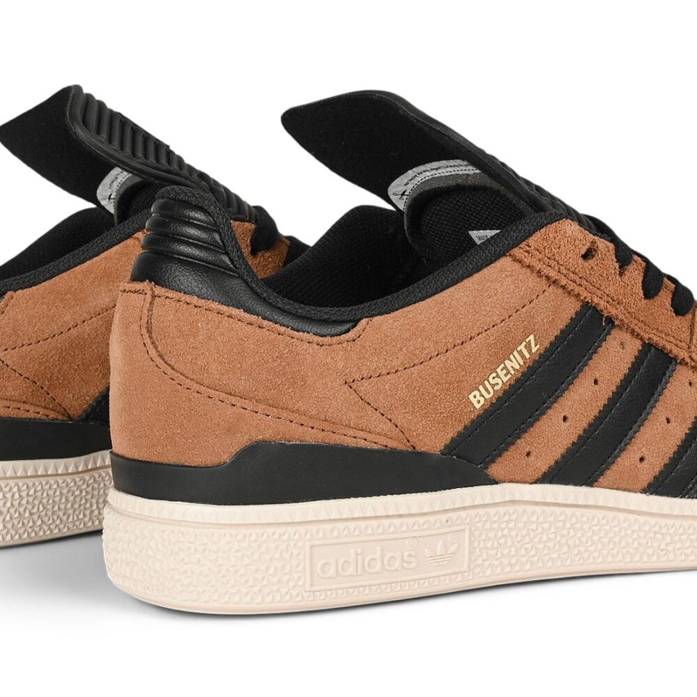 Adidas Busenitz Skate Shoes - Brown/Core Black/Chalk White