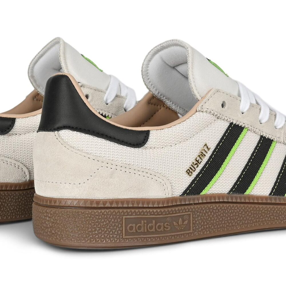 Adidas Busenitz Vintage Skate Shoes - Beige/Core Black/Gum