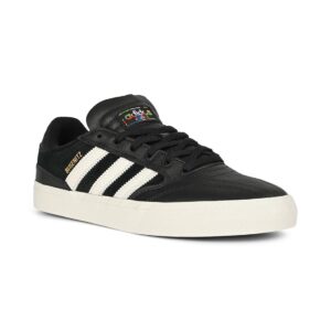 Adidas Busenitz Vulc II Skate Shoes - Core Black/Chalk White/Gold