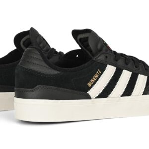 Adidas Busenitz Vulc II Skate Shoes - Core Black/Chalk White/Gold