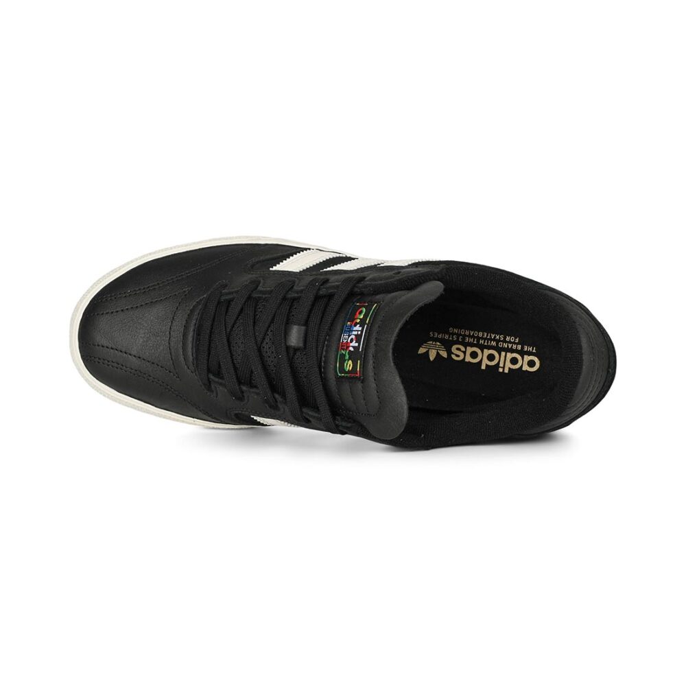 Adidas Busenitz Vulc II Skate Shoes - Core Black/Chalk White/Gold