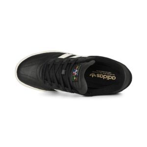 Adidas Busenitz Vulc II Skate Shoes - Core Black/Chalk White/Gold