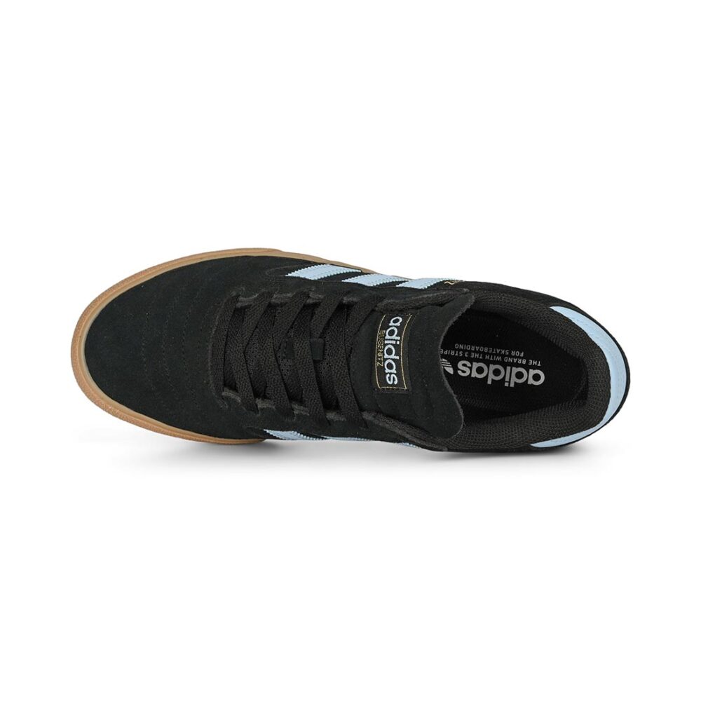 Adidas Busenitz Vulc II Skate Shoes - Core Black/Clear Sky/Gum