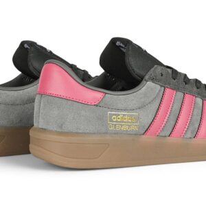 Adidas Glenburn Skate Shoes - Carbon/Dual Magenta/Grey