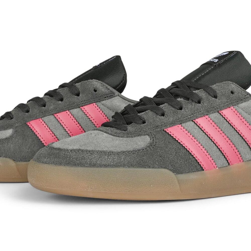 Adidas Glenburn Skate Shoes - Carbon/Dual Magenta/Grey