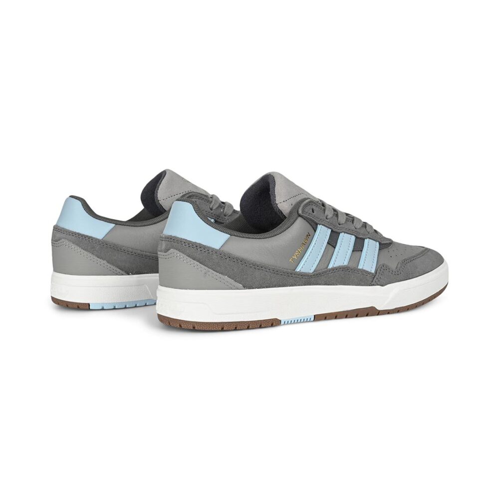 Adidas Tyshawn II Skate Shoes - Grey/Clear Sky/White