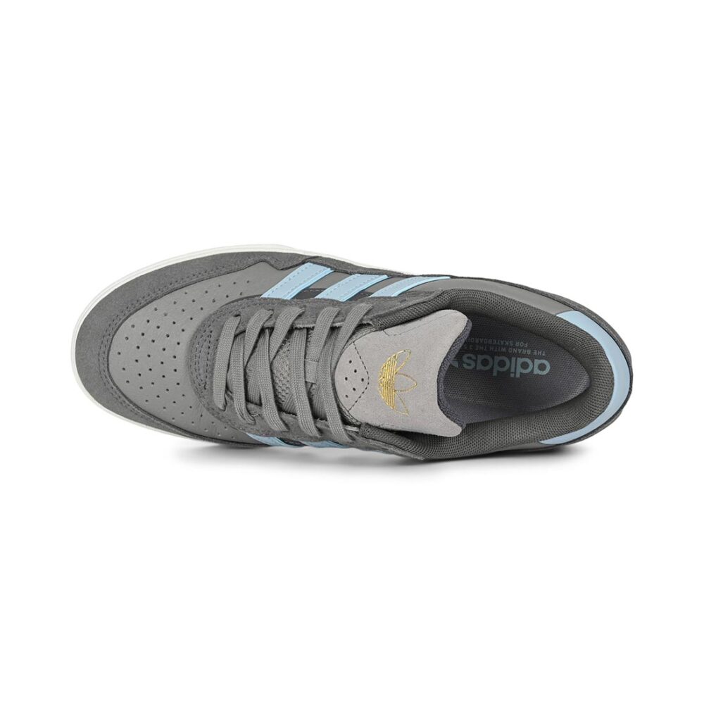 Adidas Tyshawn II Skate Shoes - Grey/Clear Sky/White